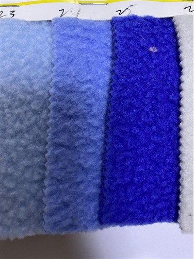 DG-LXF 精品羊羔絨  克重：380g/m²  幅寬：160CM 成份：100%Polyester   細節-9